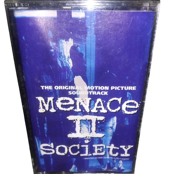 Menace II Society The Original Movie Soundtrack Cassette Tape 1993 Jive Records - Picture 1 of 4